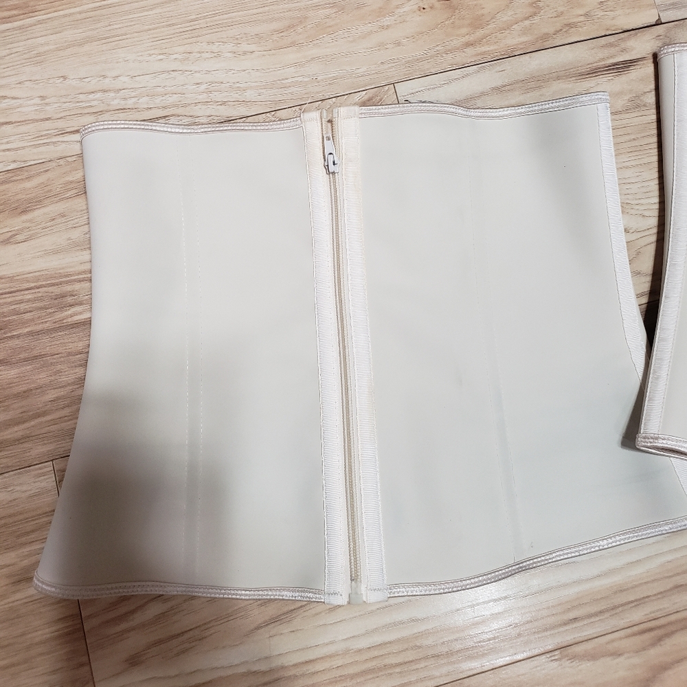 Charmian Shapewear Waist Trainer Under Bust Corset Zip Up Med